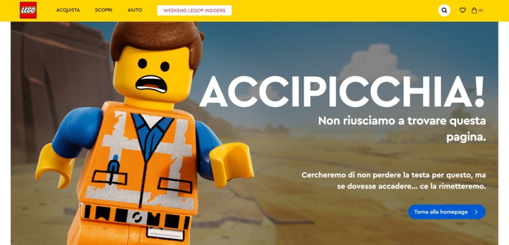 sito lego errore 404