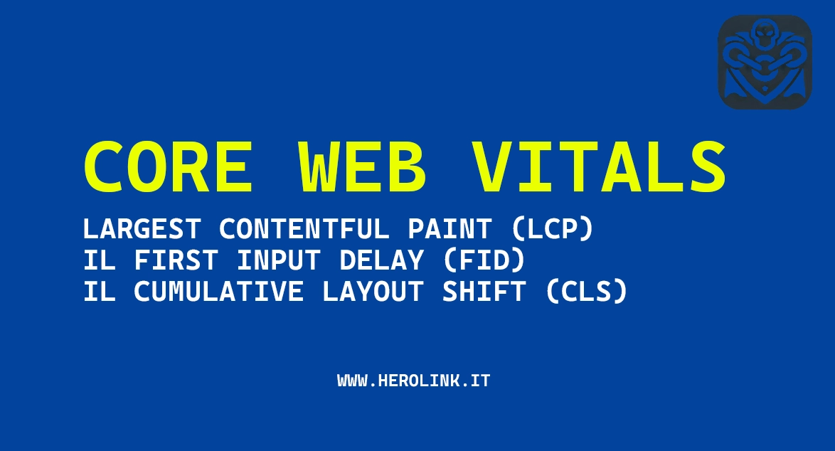 core web vitals cosa sono