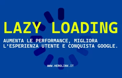 a cosa serve il lazy loading per un sito