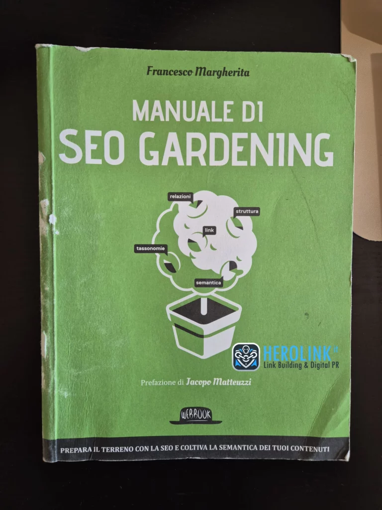 manuale di seo gardening